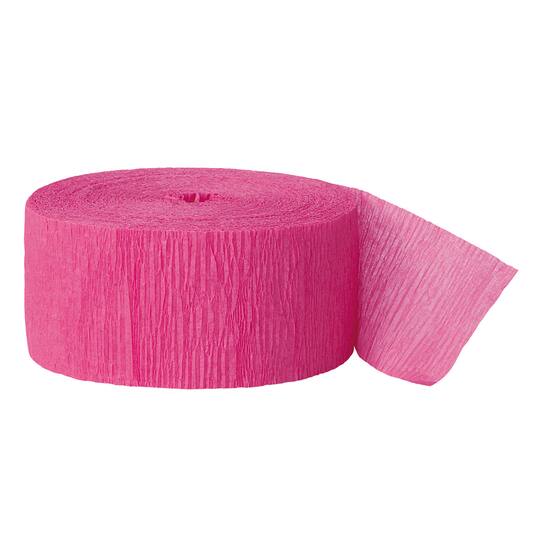 Crepe Paper Hot Pink Streamers Hot Pink Party Decorations